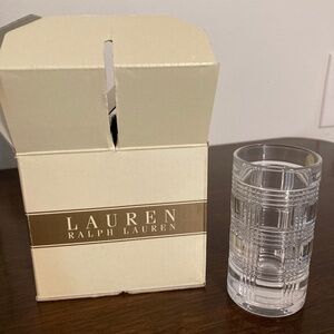 Ralph Lauren Glen Plaid shot glass set